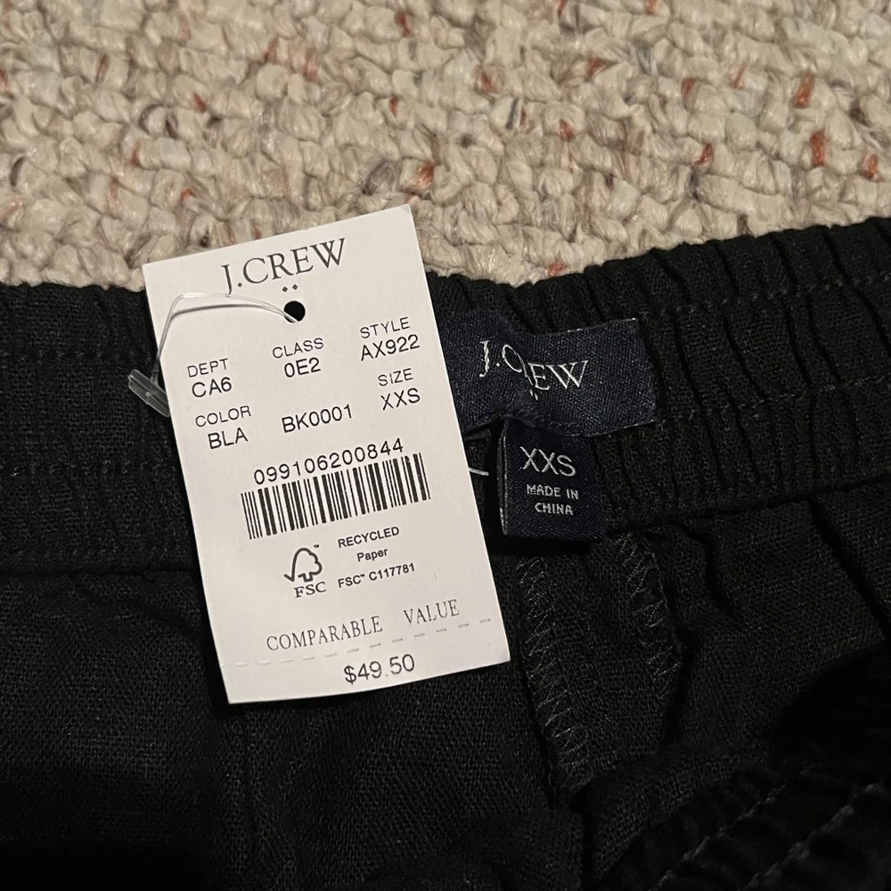 NWT J. Crew Linen Shorts - Picture 2 of 4